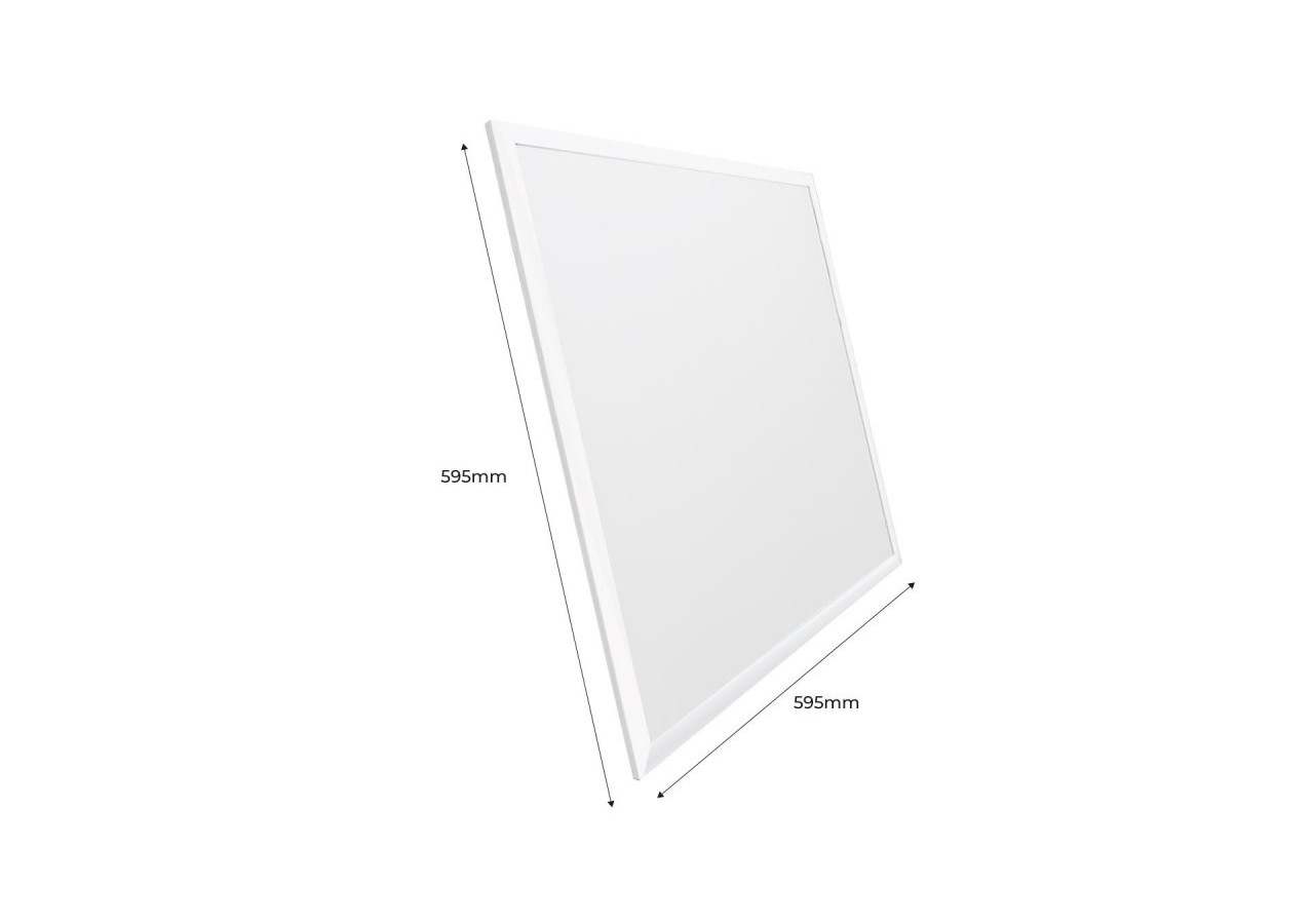 Lot de 2-Panneau LED extra-plat CCT dimmable avec télécommande-60x60cm-40W - K5235-3CCT-2 - Barcelona LED