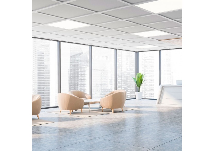 Lot de 4-Panneau LED extra-plat CCT dimmable avec télécommande-60x60cm-40W - K5235-3CCT-4 - Barcelona LED