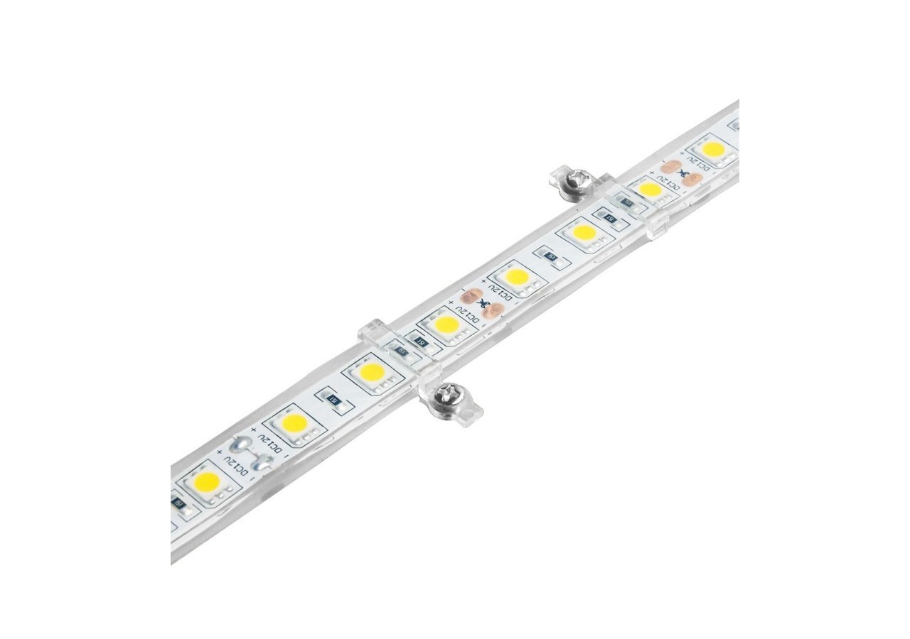 Clip de fixation pour bandes LED de 10mm-IP67 - 10MCWT1-C - Barcelona LED