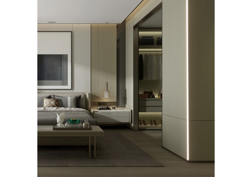 Profilé d'intégration aluminium pour placoplâtre pour angle extérieur-Ruban LED jusqu'à 10mm-2m - BPERFALP070-R - Barcelona LED