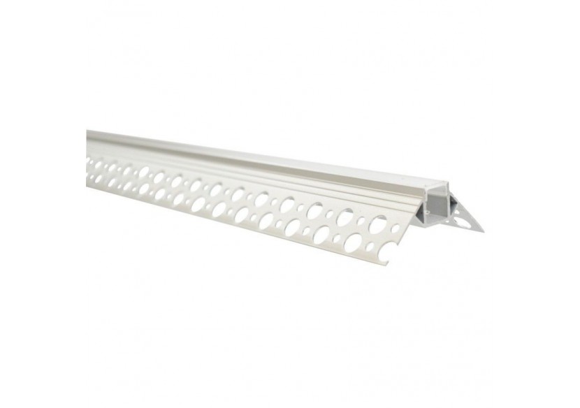 Profilé d'intégration aluminium pour placoplâtre pour angle extérieur-Ruban LED jusqu'à 10mm-2m - BPERFALP070-R - Barcelona LED