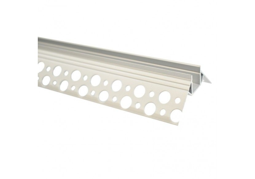 Profilé d'intégration aluminium pour placoplâtre pour angle extérieur-Ruban LED jusqu'à 10mm-2m - BPERFALP070-R - Barcelona LED