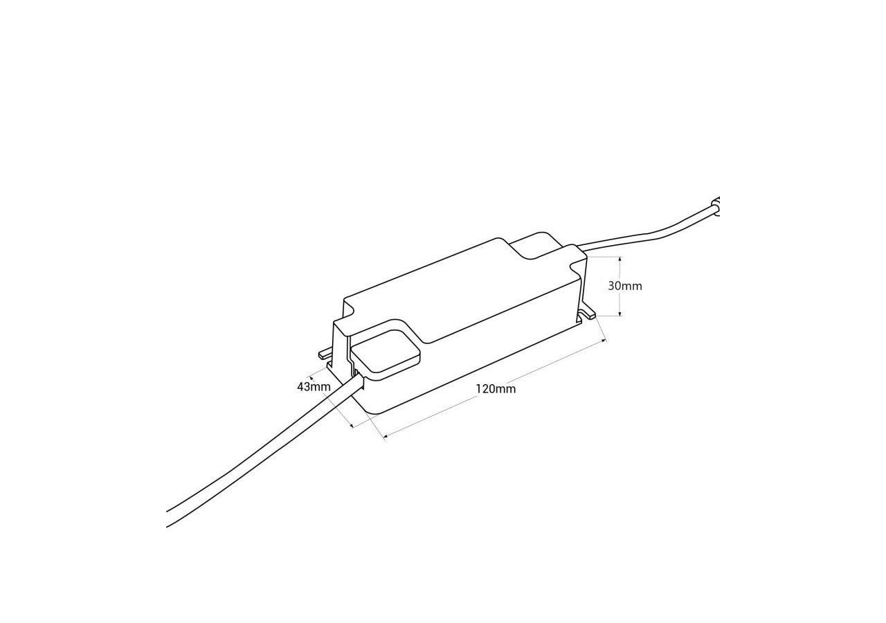 Driver PHILIPS CertaDrive 220-240V-Sortie 30-42V DC-0.9/1,05A-44W - 929002804880 - Barcelona LED