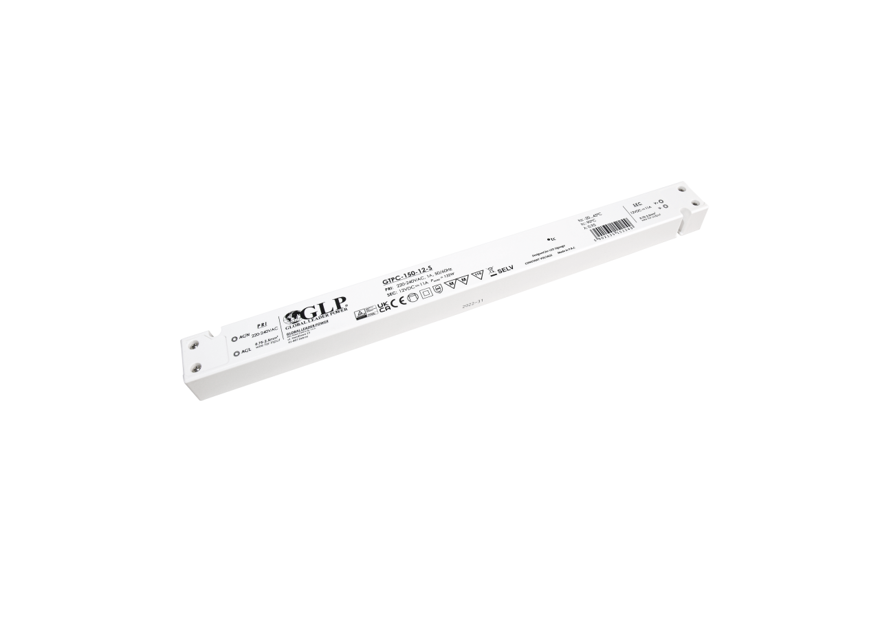 Alimentation slim 132W 12V 11A-GPL - GTPC-150-12-S - Barcelona LED