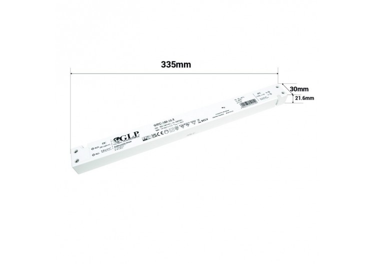 Alimentation slim 132W 12V 11A-GPL - GTPC-150-12-S - Barcelona LED 2
