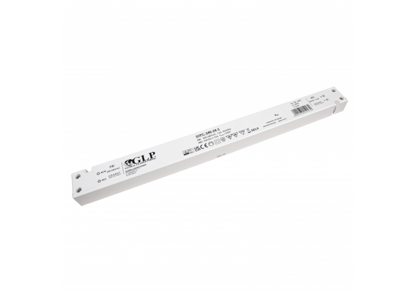 Alimentation LED extra plate 240W 24V 10A-GLP - GTPC-240-24-S - Barcelona LED
