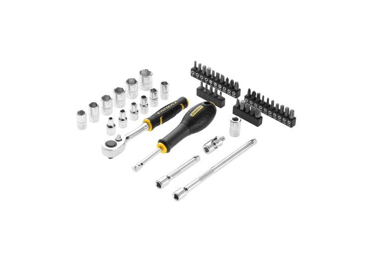 Coffret De Douilles Stakbox M - ¼’’ - Jeu De 48 Pcs -   - Fatmax : Confort'Mat 2