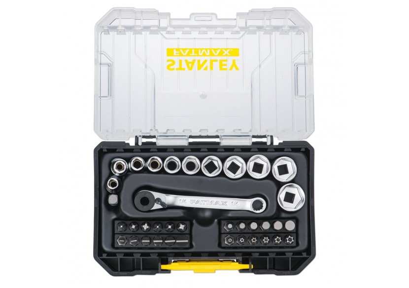 Coffret Stakbox S - 1/4’’ - Jeu De 37 Pcs -   - Fatmax : Confort'Mat
