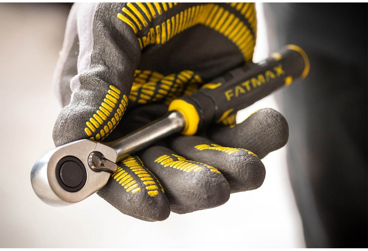 Cliquet 120 Dents - 1/4" -   - Fatmax : Confort'Mat
