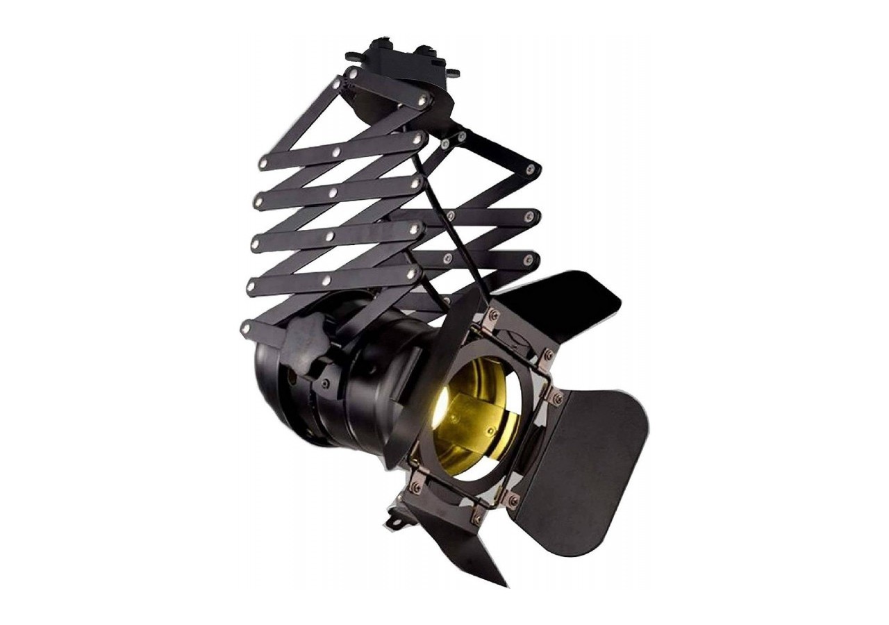 Projecteur sur rail triphasé orientable et extensible "Cinema"-E27 - LV231-TRI - Barcelona LED