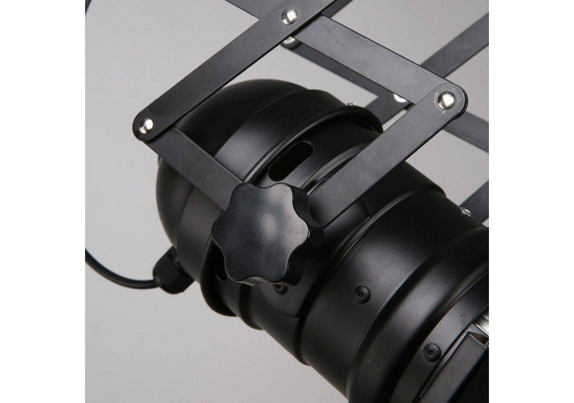 Projecteur sur rail triphasé orientable et extensible "Cinema"-E27 - LV231-TRI - Barcelona LED Projecteur sur rail triphasé orientable et extensible "Cinema"-E27 - LV231-TRI - Barcelona LED