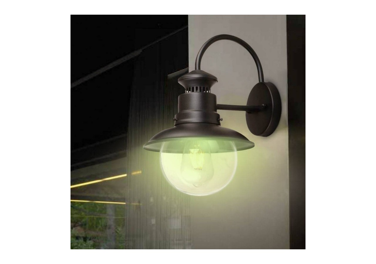 Applique murale vintage "London"-IP44-E27 - L1561-N - Barcelona LED