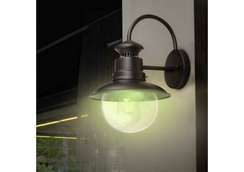 Applique murale vintage "London"-IP44-E27 - L1561-N - Barcelona LED