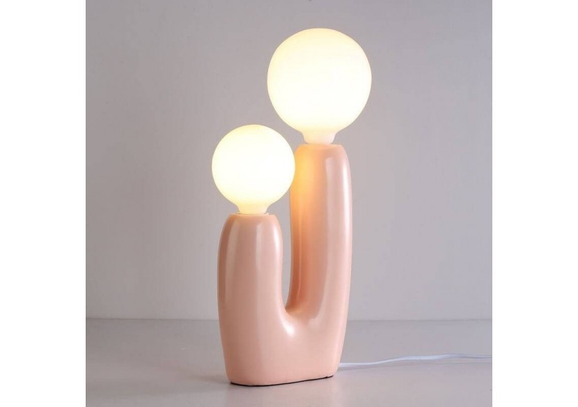 Lampe à poser moderne en résine "Cactus"-E27 - L4039-M - Barcelona LED