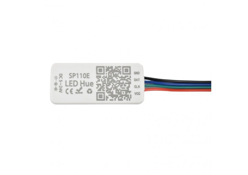 Contrôleur LED IC pixel Bluetooth RGB/RGBW- 5-24V DC-1024 Pixels - SP110E - Barcelona LED