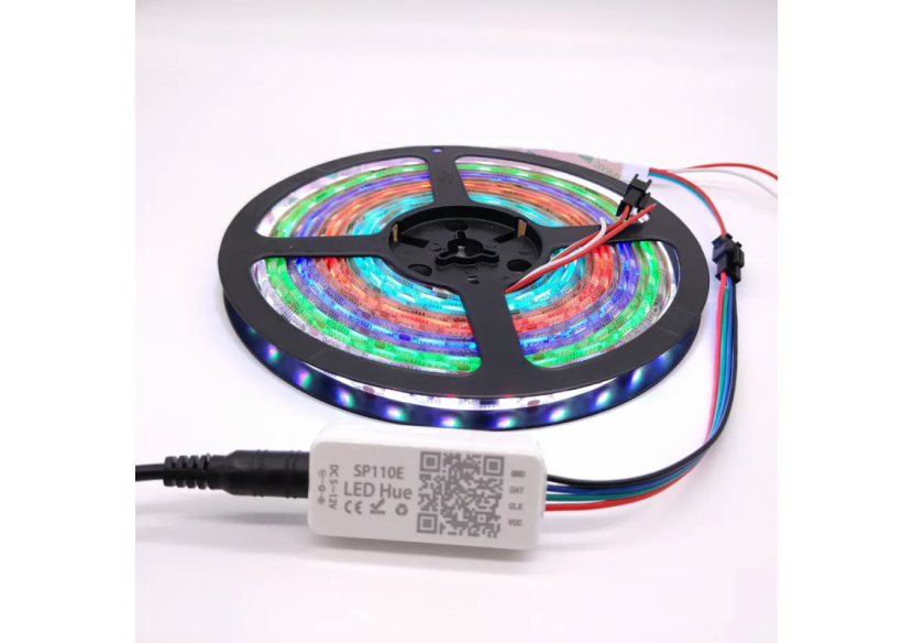 Contrôleur LED IC pixel Bluetooth RGB/RGBW- 5-24V DC-1024 Pixels - SP110E - Barcelona LED