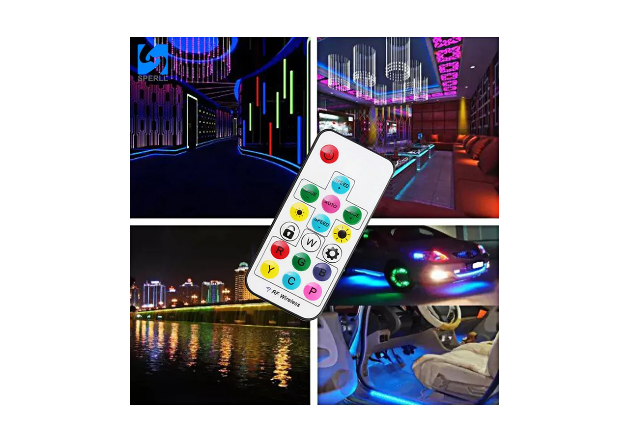 Contrôleur LED IC RGB/RGBW avec télécommande RF-5-24V DC-2048 pixels - SP104E - Barcelona LED