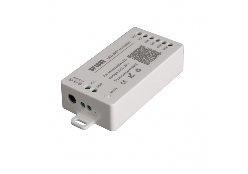 Contrôleur LED IC pixel WIFI RGB/RGBW-5-24V DC-2048 pixels - SP108E - Barcelona LED