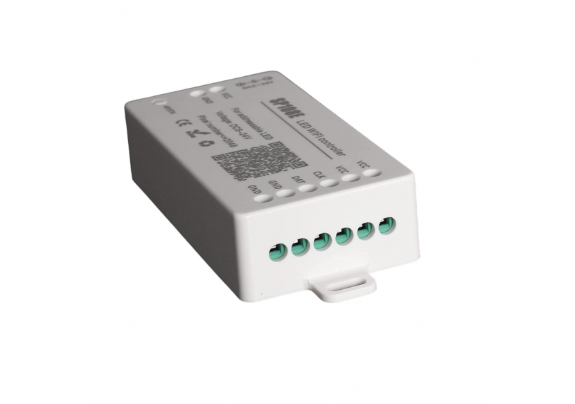 Contrôleur LED IC pixel WIFI RGB/RGBW-5-24V DC-2048 pixels - SP108E - Barcelona LED