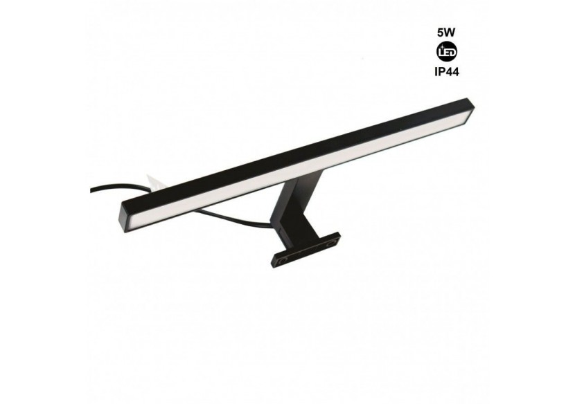 Applique miroir LED 30cm 5W | Montage miroir et armoire - LE204-N-BN - Barcelona LED