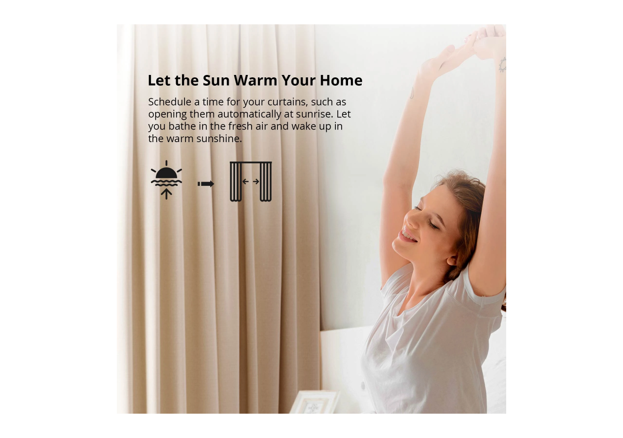 Moteur de de rideau intelligent SONOFF-Zigbee-5V DC/1A - SONOFFZBCURTAIN - Barcelona LED