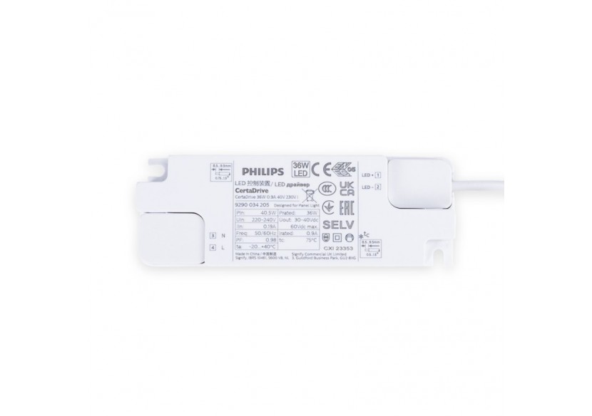 Panneau LED encastrable 60x60 rétro-éclairé-3800lm-Driver Philips-36W-UGR22-IP40 - B5235-BACKLIGHT-BF - Barcelona LED