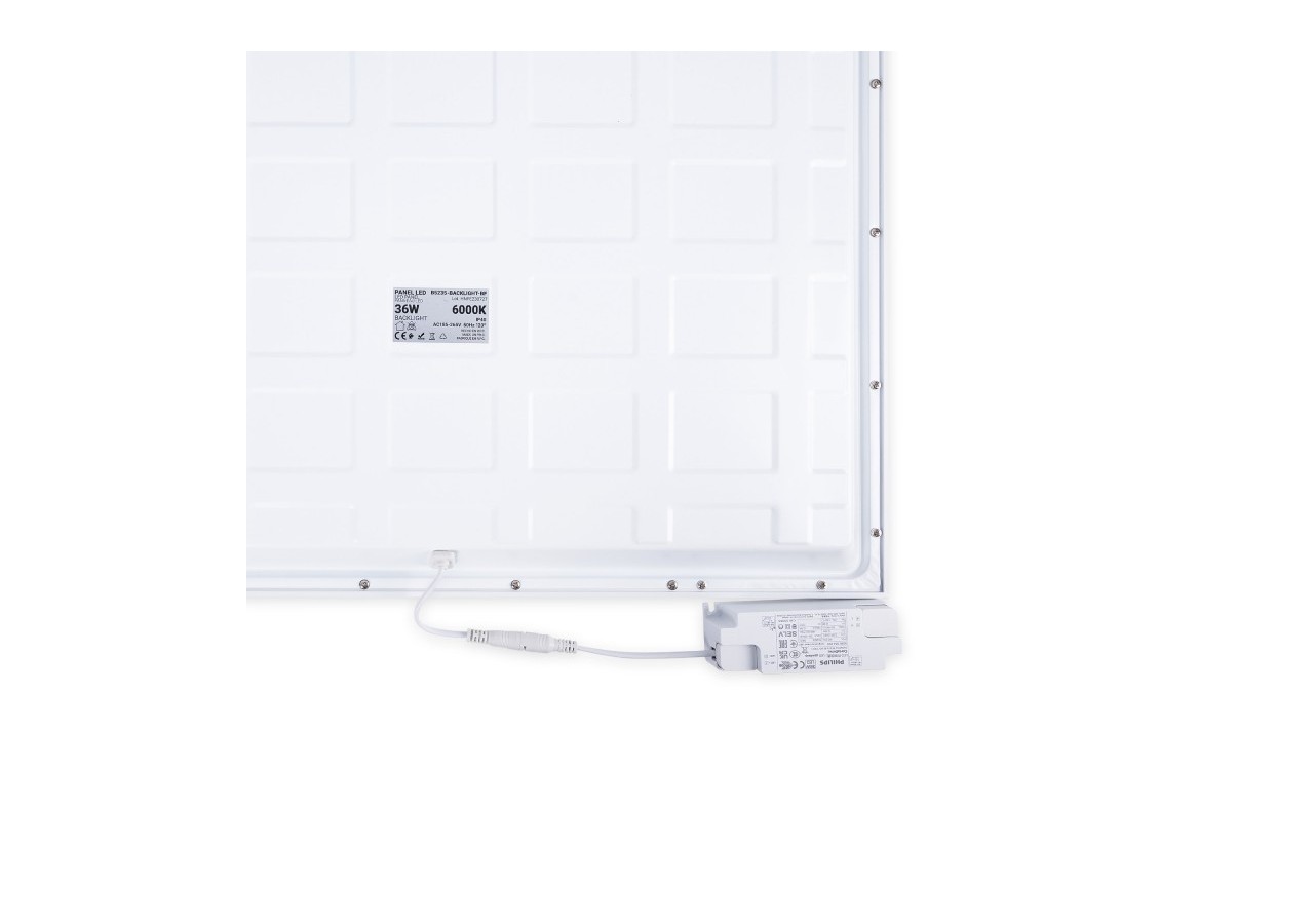 Panneau LED encastrable 60x60 rétro-éclairé-3800lm-Driver Philips-36W-UGR22-IP40 - B5235-BACKLIGHT-BF - Barcelona LED