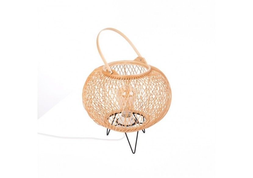 Lampe à poser en bambou "Sendai"-E27 - K185-EU-B - Barcelona LED