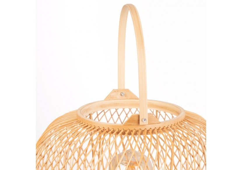 Lampe à poser en bambou "Sendai"-E27 - K185-EU-B - Barcelona LED