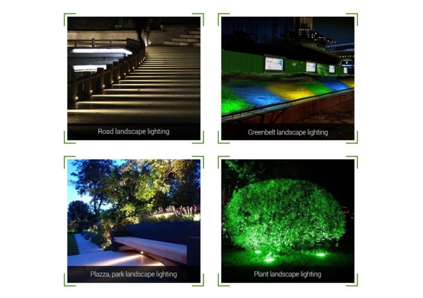 Spot LED de jardin sur piquet 6W RGB + CCT IP66 | Mi Light - FUTC04 - Barcelona LED