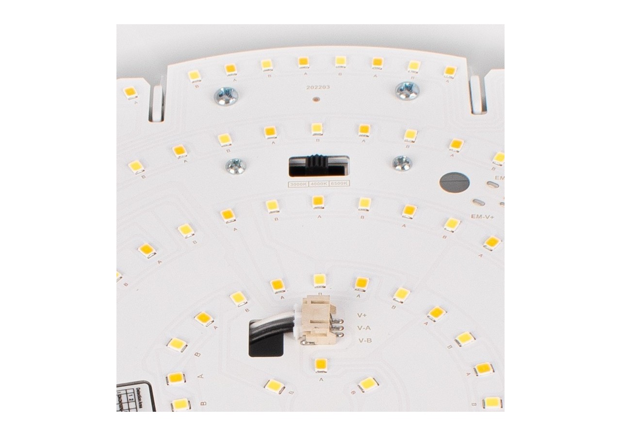 Plafonnier LED étanche CCT-Puissance réglable 12W-16W-diamètre 30cm-IP65 - B1726-CCT - Barcelona LED