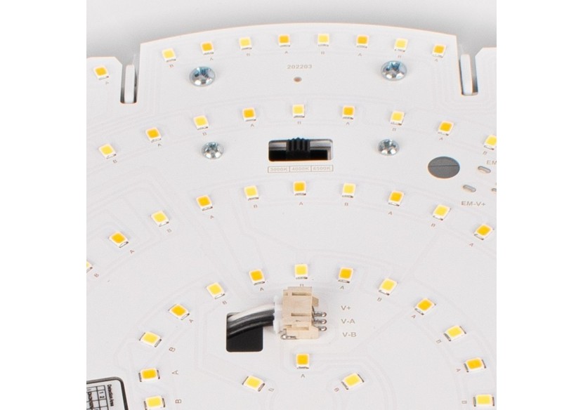 Plafonnier LED étanche CCT-Puissance réglable 12W-16W-diamètre 30cm-IP65 - B1726-CCT - Barcelona LED