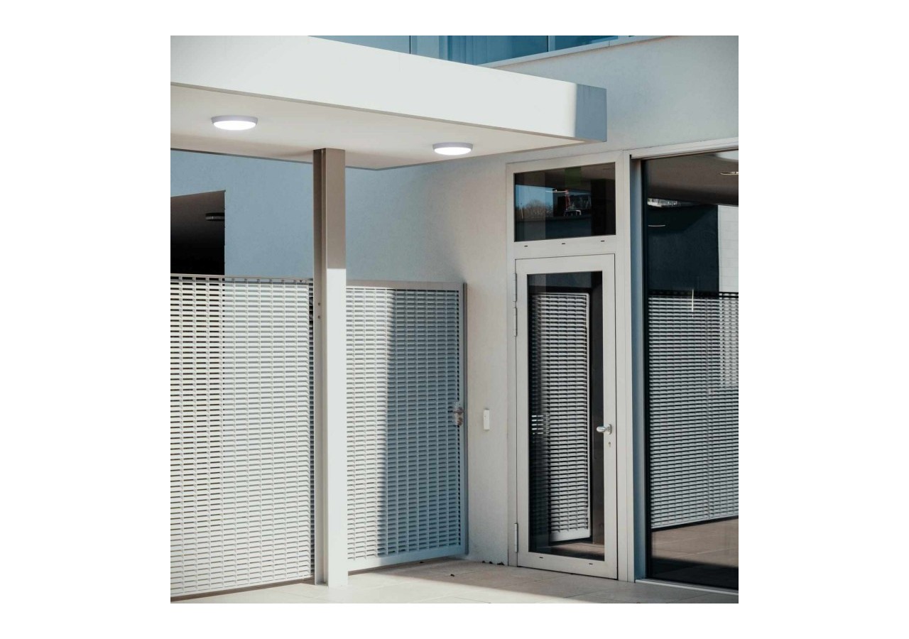 Plafonnier LED étanche CCT-Puissance réglable 12W-16W-diamètre 30cm-IP65 - B1726-CCT - Barcelona LED