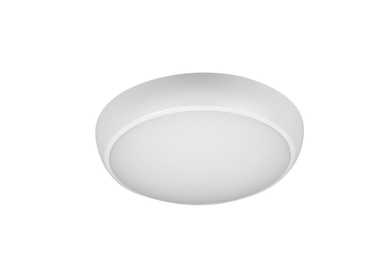 Plafonnier LED étanche avec capteur-CCT-Puissance réglable 12W-16W-diamètre 30cm-IP65 - B1726-CCT-S - Barcelona LED