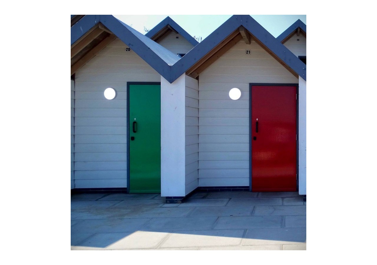 Plafonnier LED étanche avec capteur-CCT-Puissance réglable 12W-16W-diamètre 30cm-IP65 - B1726-CCT-S - Barcelona LED