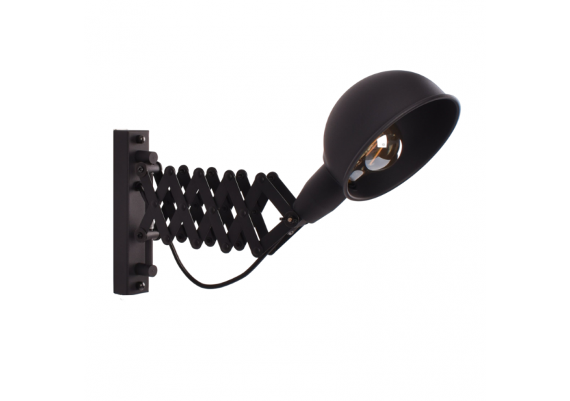 Applique murale industrielle vintage avec bras ciseaux "Flack"- E27 - LV131-N - Barcelona LED
