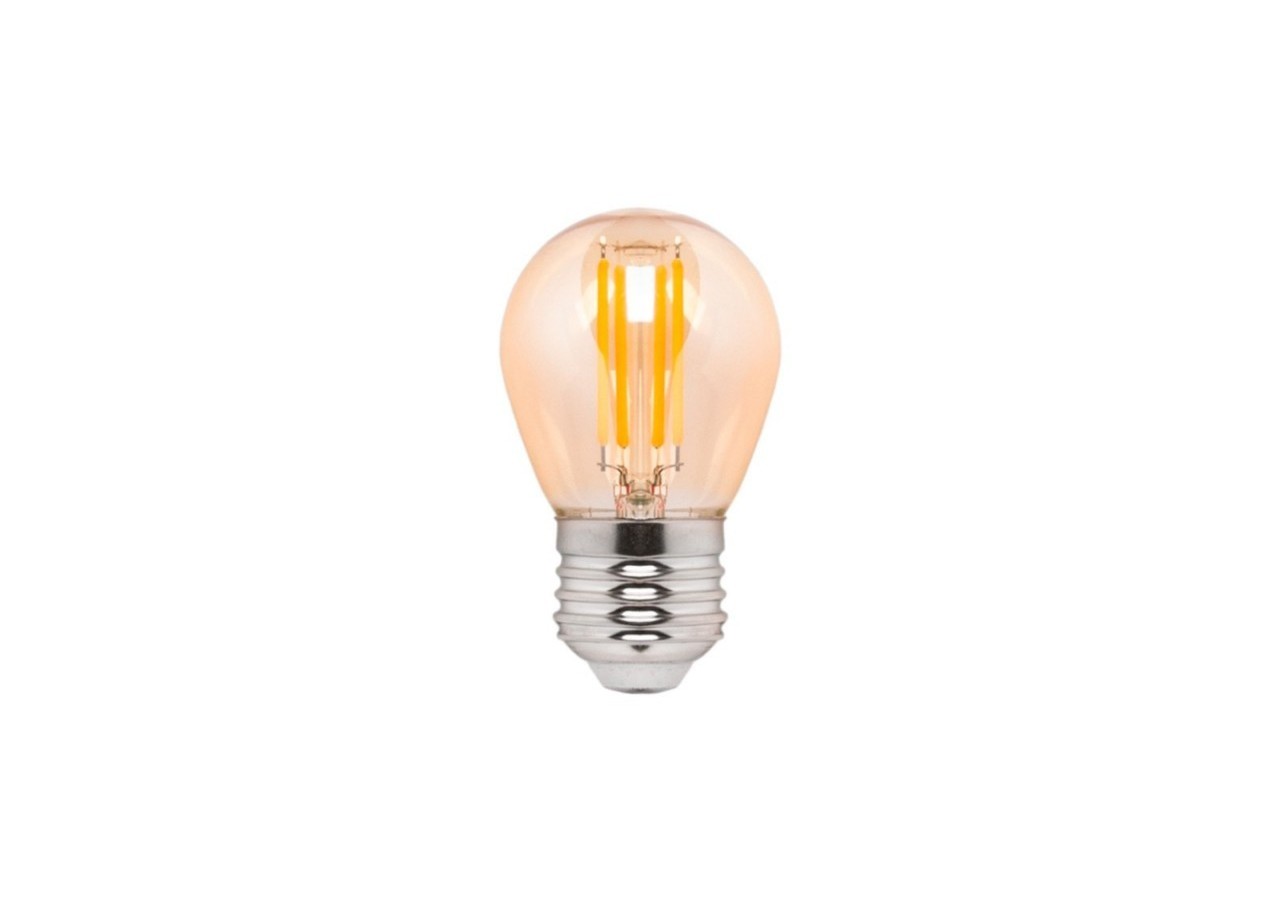 Ampoule LED filament E27 G45 ambrée vintage-Dimmable-4W - BFD1-G45E27-D-AMB - Barcelona LED
