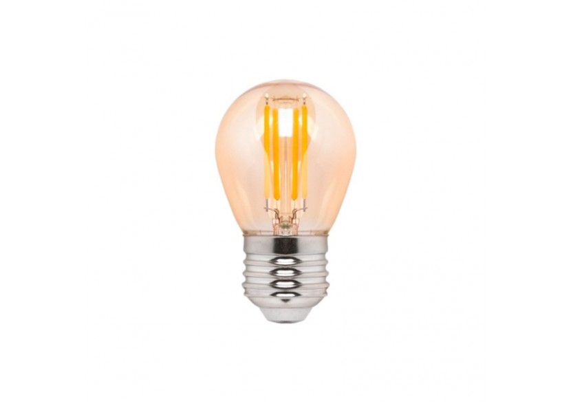 Ampoule LED filament E27 G45 ambrée vintage-Dimmable-4W - BFD1-G45E27-D-AMB - Barcelona LED