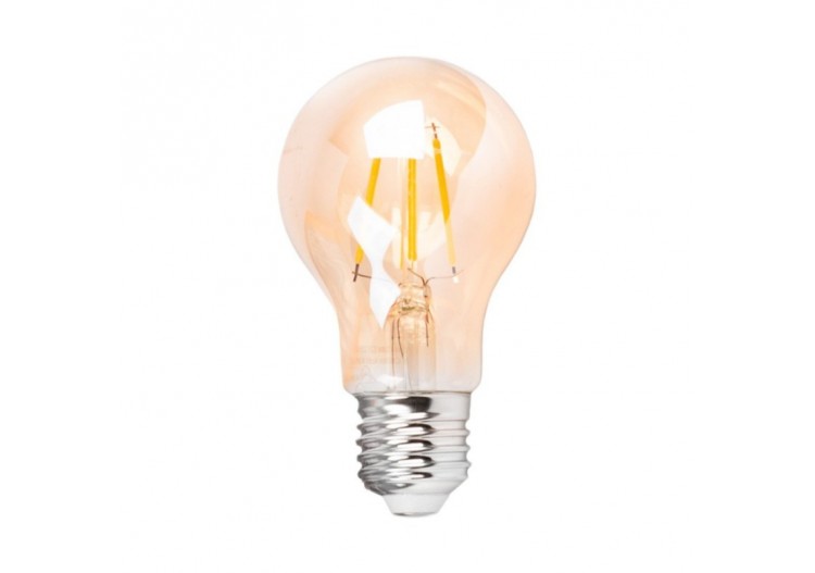 Ampoule LED filament E27 A60 ambrée vintage-Dimmable-4W - BFD1-A60E27-D-AMB - Barcelona LED
