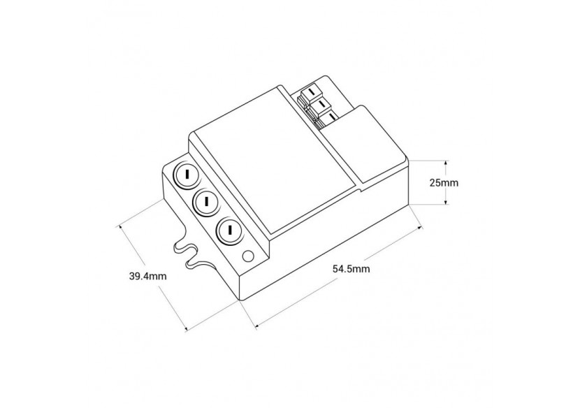 Détecteur de mouvement à micro-ondes 180 degrés / 360 degrés en Saillie-IP20 - ST701E - Barcelona LED