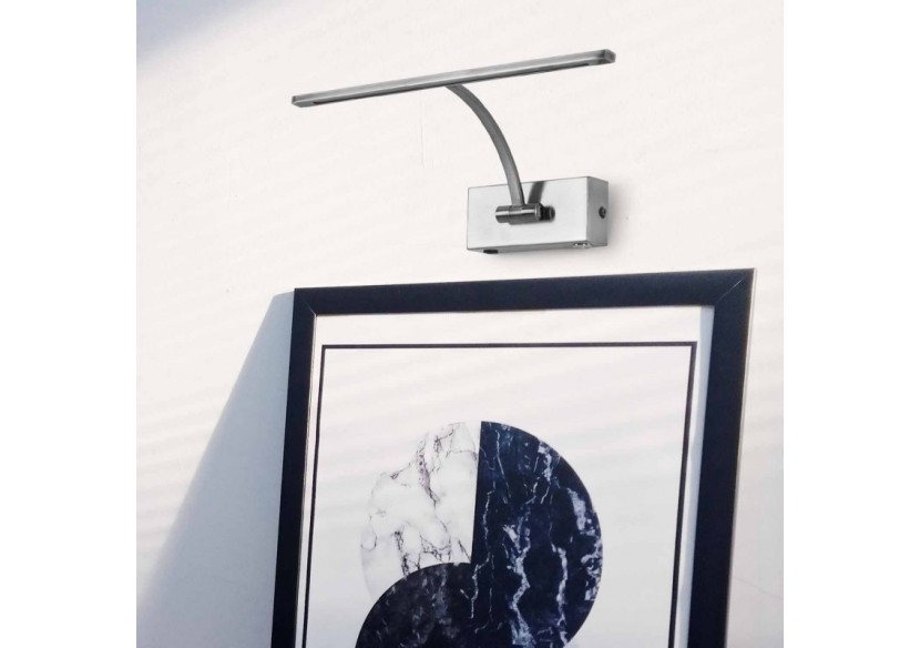 Applique tableau LED à batterie-Dimmable-4W-34cm - LN1524-CR-BC - Barcelona LED