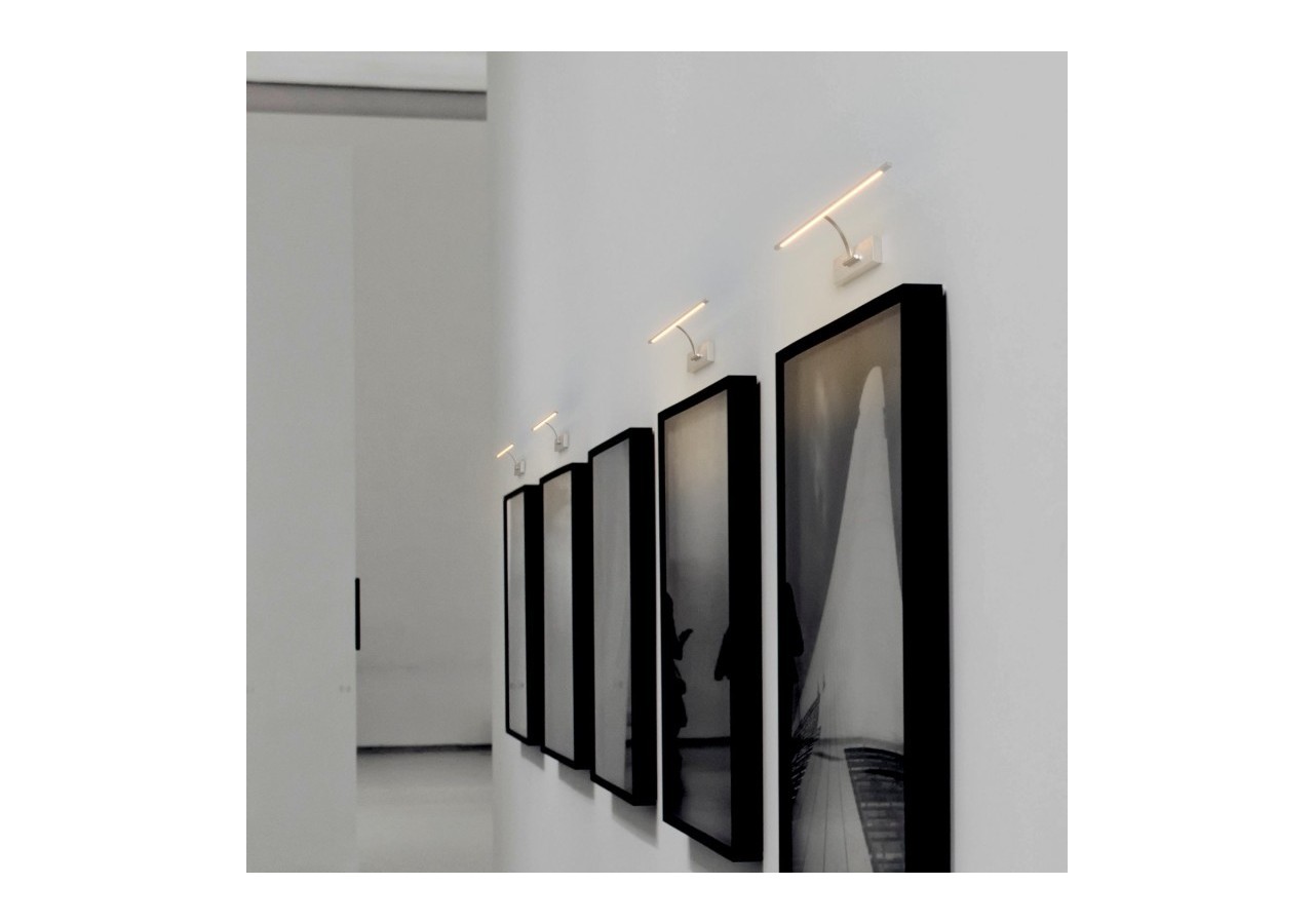 Applique tableau LED à batterie-Dimmable-4W-34cm - LN1524-CR-BC - Barcelona LED