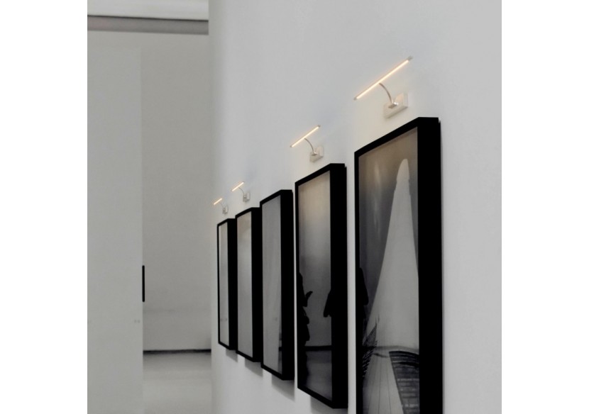 Applique tableau LED à batterie-Dimmable-4W-34cm - LN1524-CR-BC - Barcelona LED