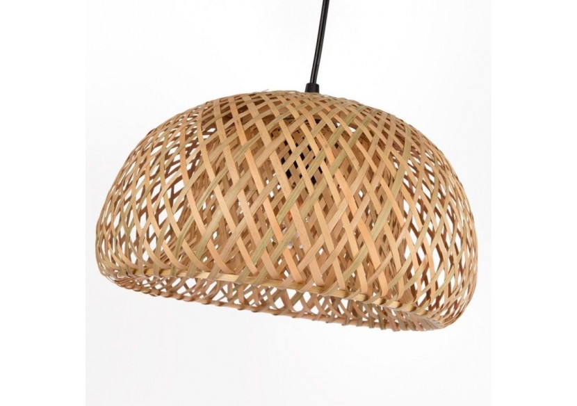 Suspension triple en osier "Trisa"-3xE27 - LM144 - Barcelona LED Suspension triple en osier "Trisa"-3xE27 - LM144 - Barcelona LED