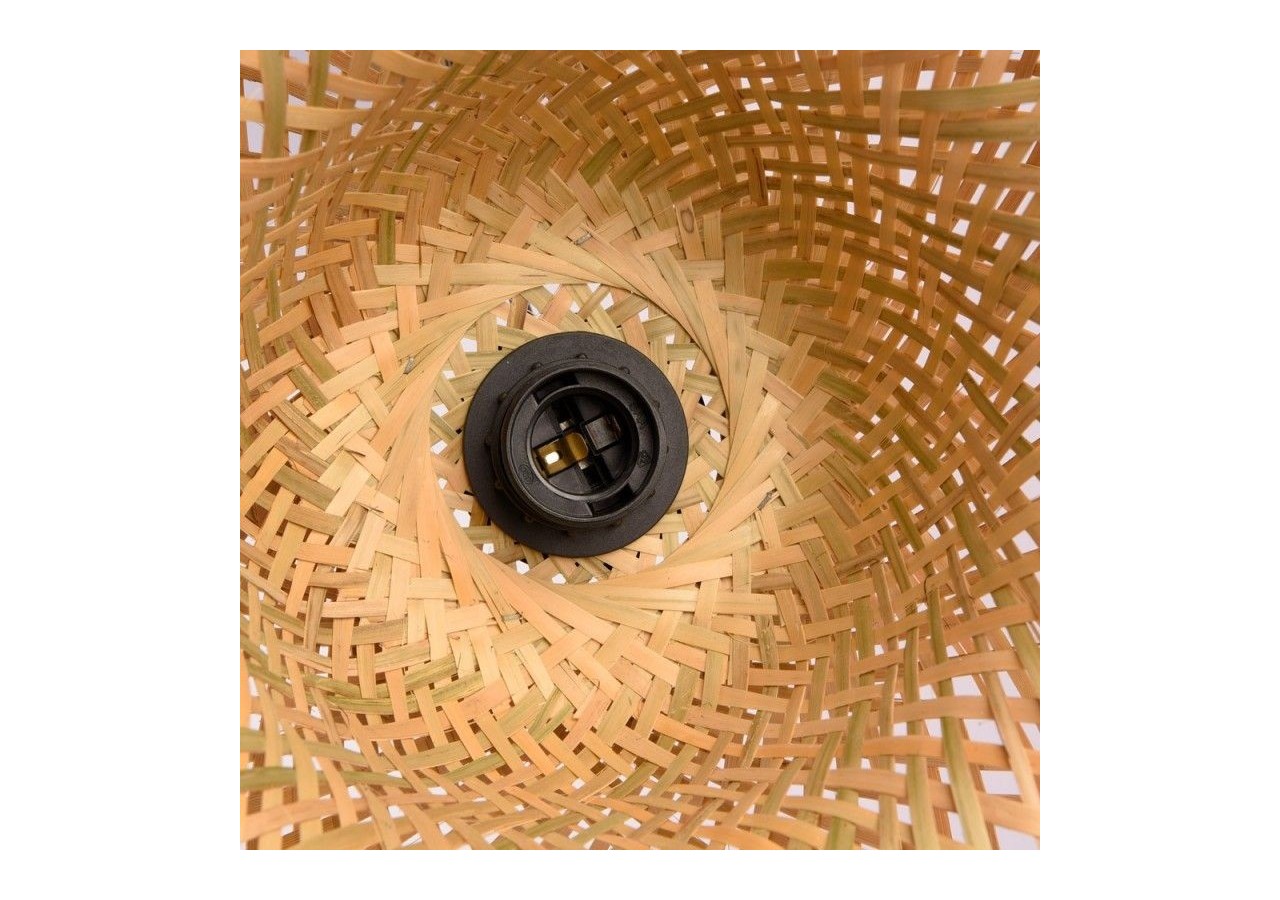 Suspension triple en osier "Trisa"-3xE27 - LM144 - Barcelona LED