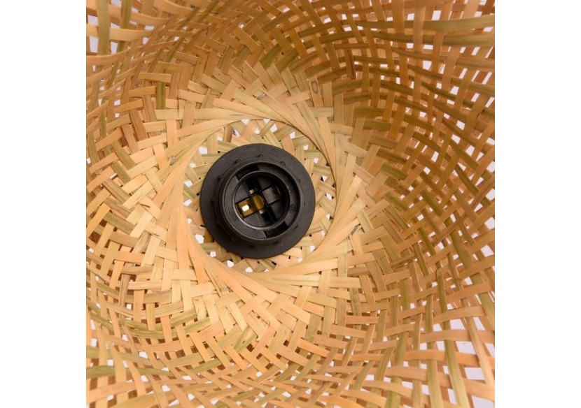 Suspension triple en osier "Trisa"-3xE27 - LM144 - Barcelona LED Suspension triple en osier "Trisa"-3xE27 - LM144 - Barcelona LED