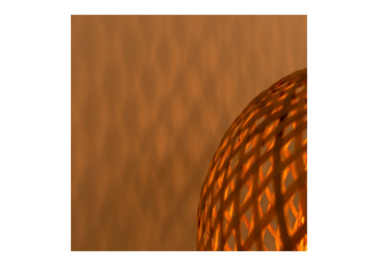 Suspension triple en osier "Trisa"-3xE27 - LM144 - Barcelona LED