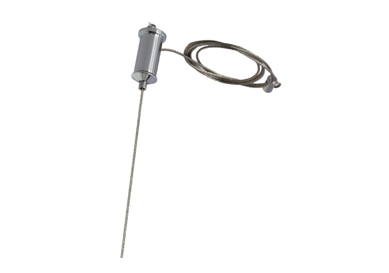 Suspension double en métal et bois "Selroom"-2xE27 - LN3019-B - Barcelona LED