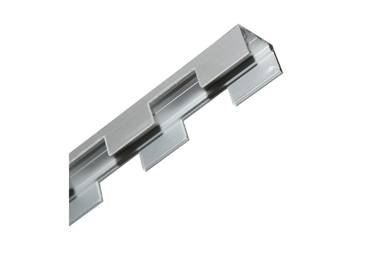 Profilé flexible en aluminium 16x10 mm pour étui en silicone-2m - BPERFLEX16X16-MV - Barcelona LED