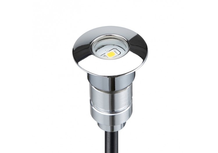 Kit de 6 spots led escalier 0,3W 12V DC diamètre 24X38.5mm - BA50007-BC - Barcelona LED